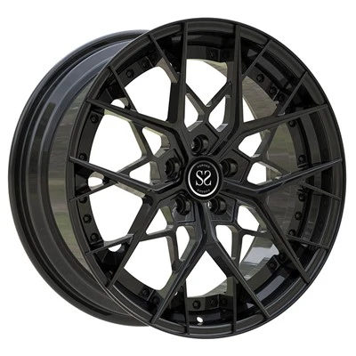 Toyota Supra Full Black Custom 2-PC кованые диски 2020 года