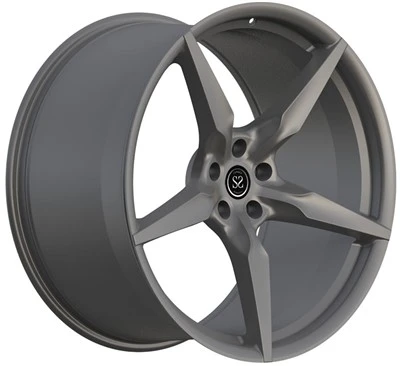 Цельные кованые диски Ferrari Satin Grey 21x9,5 и 22x12