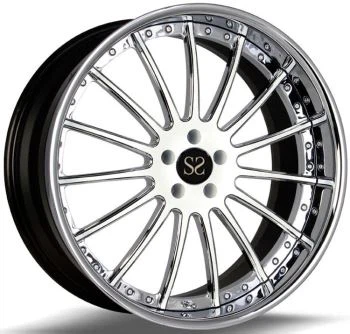 Custom Polish Gloss Black 20inch 2-PC Alloy RIms For AMG RIms TUV Rims