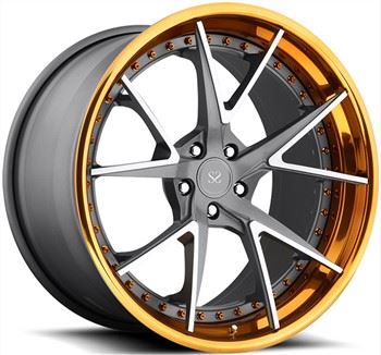 Кованые диски Maserati Quattroporte 3-PC, изготовленные по индивидуальному заказу, 20 21 22, легкосплавные диски со смещением.