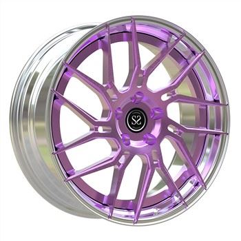 Новый цвет Центр Матовые алюминиевые легкосплавные диски 2 Piece 19 20 21 Inch Rs6 Автомобильные колеса