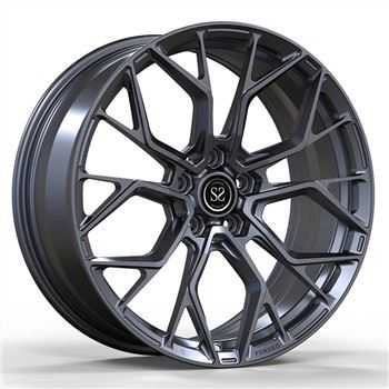 SSJK1086 Fit Ferrari 458 5x114,3 Gun Metal 1-PC Кованый обод из сплава в шахматном порядке Размер 18, 19, 20, 21 и 22 дюйма