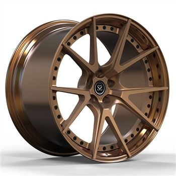 Custom Broze 21-дюймовые 2-ПК кованые диски из алюминиевого сплава 5x130 для Porsche Panamera 4S