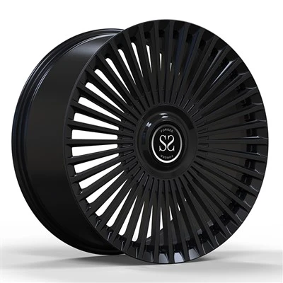 Диски 23x10,5 и 23x11,5 Gloss Black Custom 1-PC из кованого алюминиевого сплава для Rolls-Royce Dawn